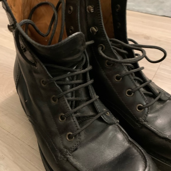 Gucci Leather Boots size 6 1/2 (preowned) - Picture 1 of 5